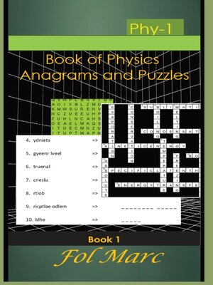 cover image of Book of Physics Anagrams and Puzzles--Book1